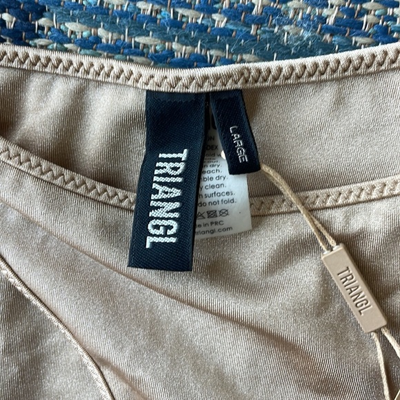 TRIANGL METALLIC TAN 2pc swimsuit - Picture 6 of 9